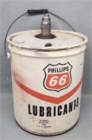 5GAL Phillips 66 Lubricants Can