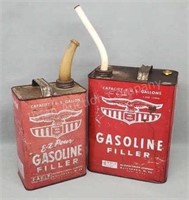 1GAL and 2GAL Eagle CO. Fuel Cans