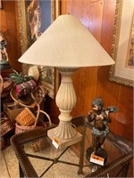 2 Cream Table Lamps