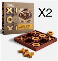 1 LOT (2) Refinery and Co Tic Tac Toe Set Jumbo,