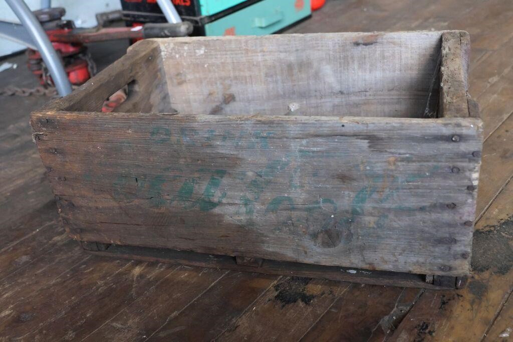 COCA-COLA WOODEN CRATE