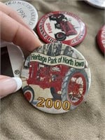 Heritage park of North Iowa Farmall 2000 button