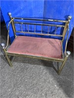 Brass bench