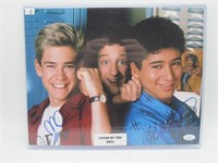 SAVED BY THE BELL SIGNED ZACK MORRIS & A.C. SLATER