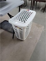 Laundry basket and shopping bags