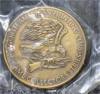 North American Hunting Club Bronze Token