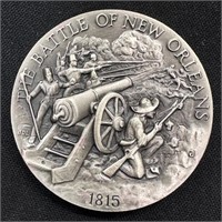 1.25 oz Silver Round - Battle of New Orleans