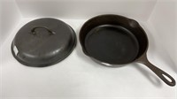 Wagner Ware cast iron skillet #8 with lid