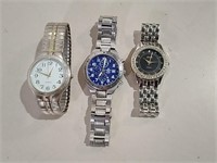 Three Men's Watches Untested