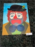 Clown painting