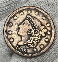 1938 Large Cent