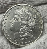 1896 Morgan Silver Dollar Unc.