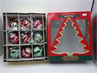 Christopher Radko Shiny Brite Ornaments in Box