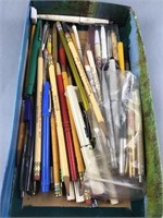 Lot of pencils and pen