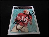 2008 TOPPS JOE MONTANA AUTOGRAPH COA