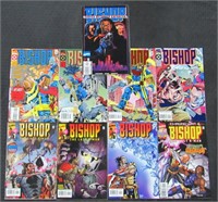 (9) Marvel Bishop Comic Books