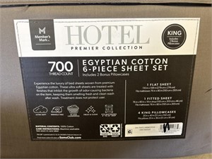 MM 700tc King sheet set