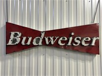3 D Metal Budweiser Sign