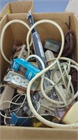 Misc Box.   Gang Plugs, extension cord,