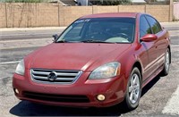 2002 Nissan Altima 2.5 4 Door Sedan