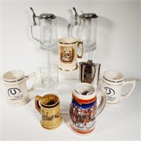 Steins: Colts, Winston & More, Canadian Club