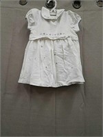 Little Me White Dress- Size 24months