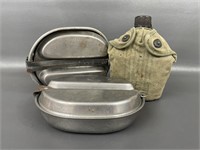 WWII Mess Kits & Canteen