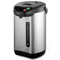 NutriChef Hot Water Urn Pot Insulated Stainless