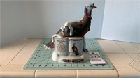 Limited Edition 1980 Wild Turkey Decanter, Seal is