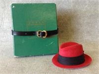 Vintage Dobbs New York Mini Hat w/ Box