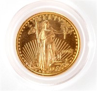 1/10 OZ AMERICAN $5.00 GOLD EAGLE COIN