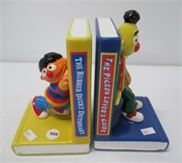 Burt and Ernie book ends from 1993 Jim Henson