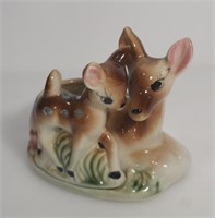 VINTAGE SHAFFORD DEER & FAWN TRINKET DISH