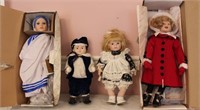 4 bisque dolls:  16" "Sister Teresa" by Prestigue