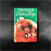 Disney World Button Very Merry Christmas Party '97