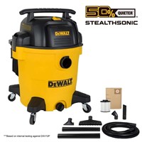 $139 DEWALT Stealthsonic 12-Gal 5.5-HP Shop Vacuum