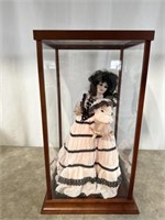 Coca-Cola Doll in Display Case