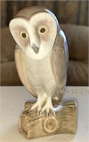 1980's Lladro Barn Owl Figurine, #5421, 6" Tall