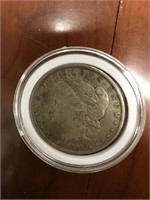 1 1891 Morgan dollar