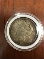 1 1885 Morgan dollar