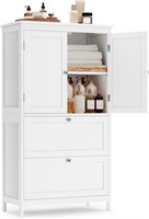 VASAGLE Bathroom Floor Storage Cabinet, Bathroom