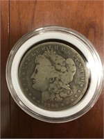 1 1896 Morgan dollar
