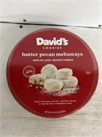 David’s cookies butter pecan melt always best by