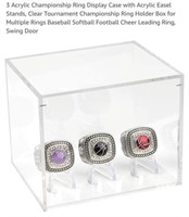 MSRP $12 Acrylic Ring Display Case
