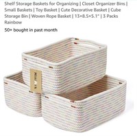 MSRP $22 Storage Baskets