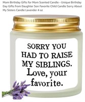 MSRP $12 Lavender Funny Candle