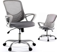 Mesh Office Desk Chair - Grey