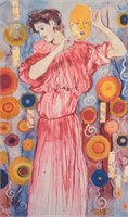 Limited Litho on Paper Signed Gustav Klimt 97/150