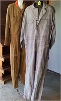 (2) Pair of Coveralls - One Insulated