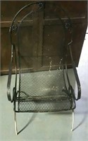 WROUGHT IRON PATIO CHAIR